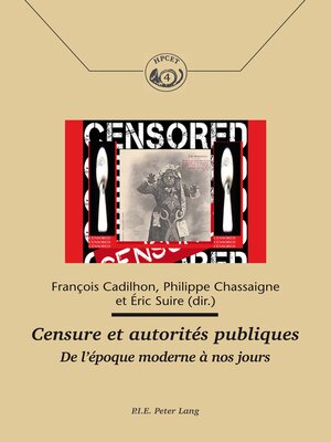 cover image of Censure et autorités publiques